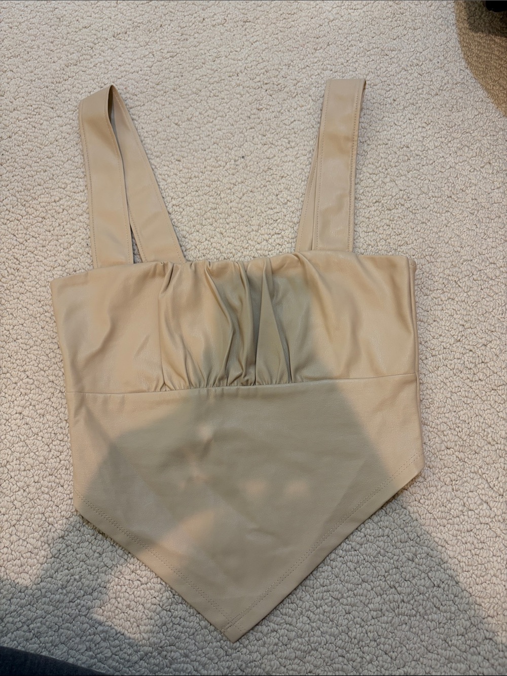 Forever 21 Beige Going Out Top